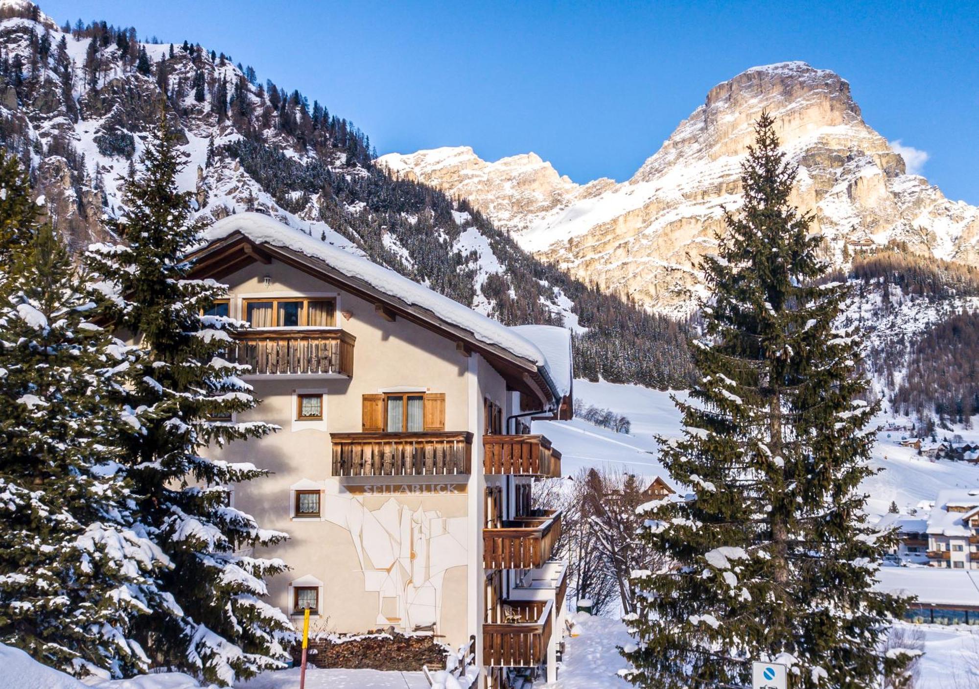 Pensione Sellablick Kolfuschg Exterior foto